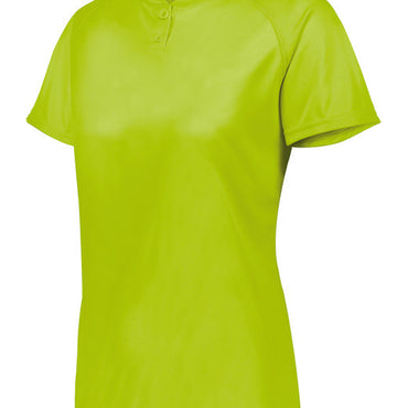 AG1567 Augusta Sportswear Ladies' Attain Two-Button Jersey