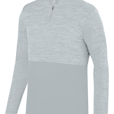 AG2908 Augusta Sportswear Adult Shadow Tonal Heather Quarter-Zip Pullover