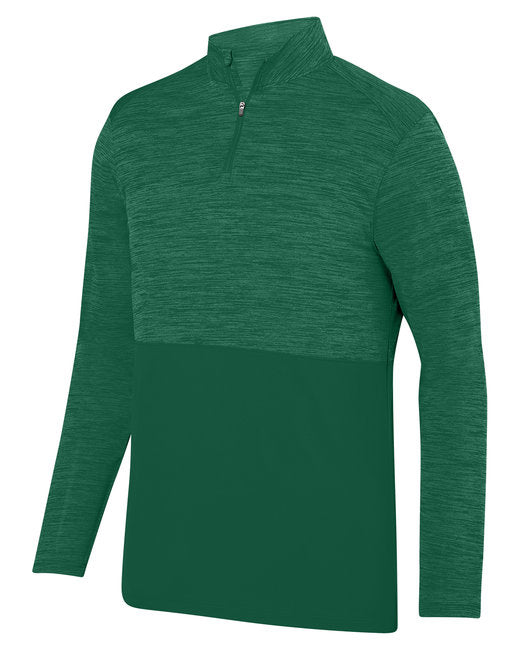 AG2908 Augusta Sportswear Adult Shadow Tonal Heather Quarter-Zip Pullover