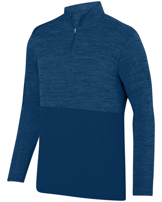 AG2908 Augusta Sportswear Adult Shadow Tonal Heather Quarter-Zip Pullover