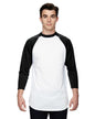AG4420 Augusta Sportswear Adult 3/4-Sleeve Baseball Jersey