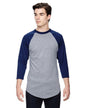 AG4420 Augusta Sportswear Adult 3/4-Sleeve Baseball Jersey