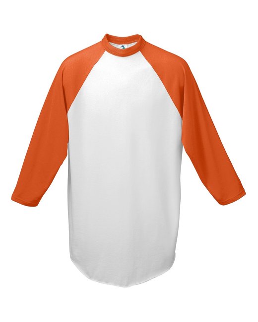 AG4420 Augusta Sportswear Adult 3/4-Sleeve Baseball Jersey
