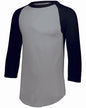 AG4420 Augusta Sportswear Adult 3/4-Sleeve Baseball Jersey