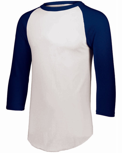 AG4420 Augusta Sportswear Adult 3/4-Sleeve Baseball Jersey