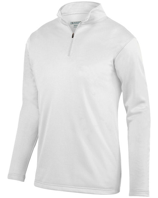 AG5507 Augusta Sportswear Adult Wicking Fleece Quarter-Zip Pullover