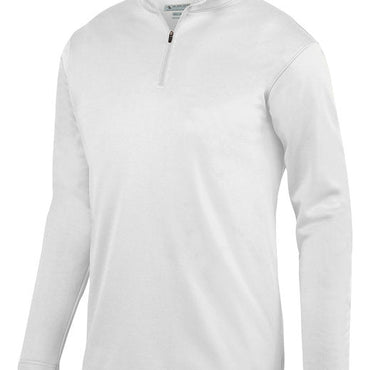 AG5508 Augusta Sportswear Youth Wicking Fleece Quarter-Zip Pullover