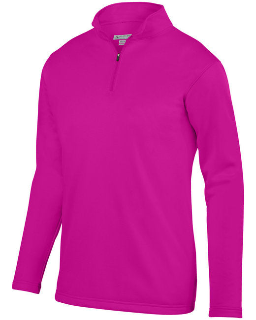 AG5507 Augusta Sportswear Adult Wicking Fleece Quarter-Zip Pullover