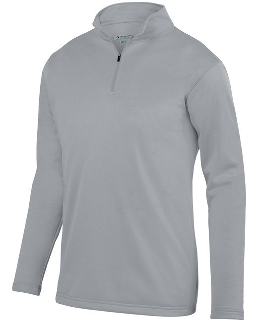 AG5508 Augusta Sportswear Youth Wicking Fleece Quarter-Zip Pullover