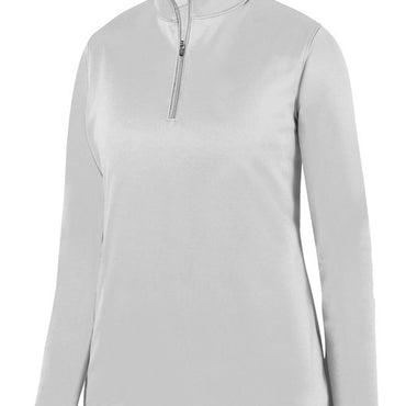 AG5509 Augusta Sportswear Ladies' Wicking Fleece Quarter-Zip Pullover