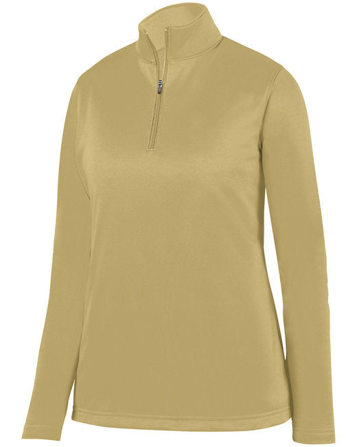 AG5509 Augusta Sportswear Ladies' Wicking Fleece Quarter-Zip Pullover