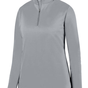 AG5509 Augusta Sportswear Ladies' Wicking Fleece Quarter-Zip Pullover