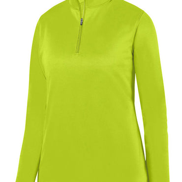 AG5509 Augusta Sportswear Ladies' Wicking Fleece Quarter-Zip Pullover