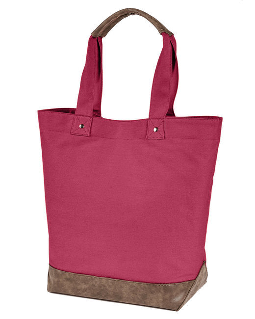 AP1921 Authentic Pigment Canvas Resort Tote