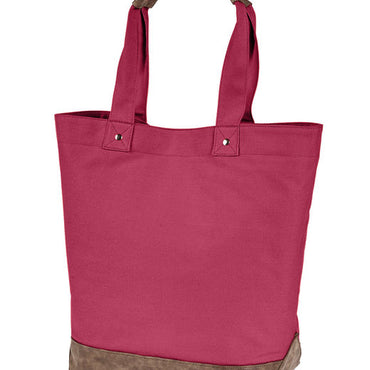 AP1921 Authentic Pigment Canvas Resort Tote