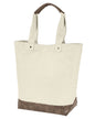 AP1921 Authentic Pigment Canvas Resort Tote
