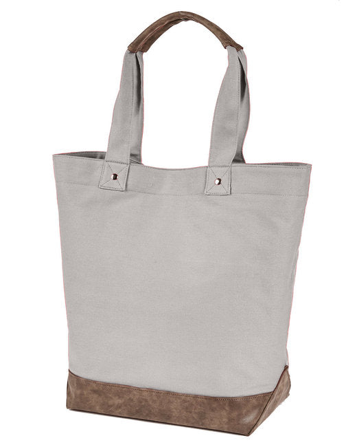 AP1921 Authentic Pigment Canvas Resort Tote