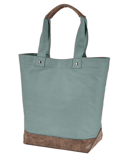 AP1921 Authentic Pigment Canvas Resort Tote