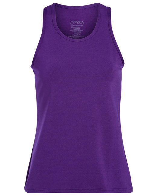 AS1202 Augusta Sportswear Ladies' Polyester Spandex Racer Tank