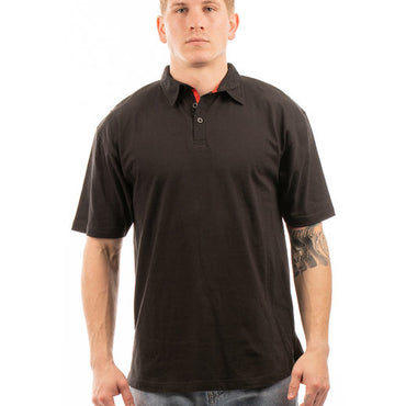 B0800 Burnside Men's Fader Jersey Polo