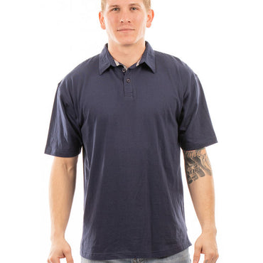 B0800 Burnside Men's Fader Jersey Polo