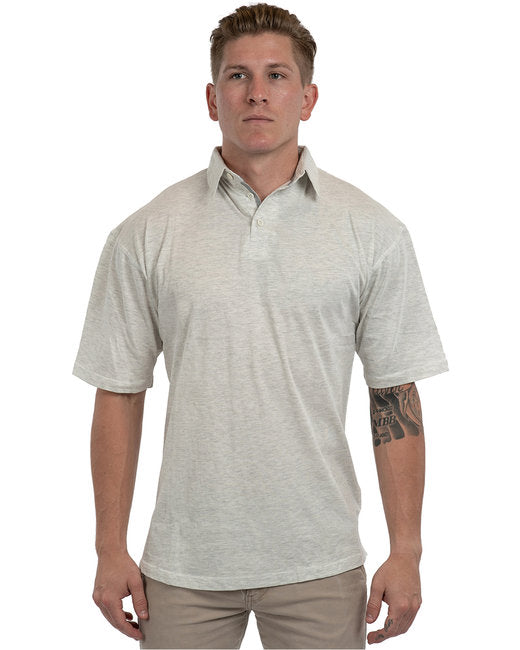 B0800 Burnside Men's Fader Jersey Polo