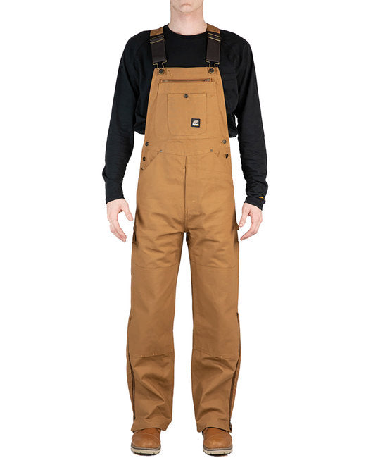 B1067 Berne Men's Slab Unlined Duck Bib Overall