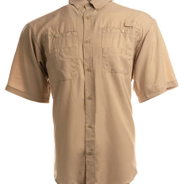 B2297 Burnside Men's Functional Short-Sleeve Fishing Shirt