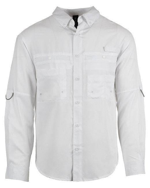 B2299 Burnside Men's Functional Long-Sleeve Fishing Shirt