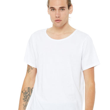 B3014 Bella + Canvas Men's Jersey Raw Neck T-Shirt