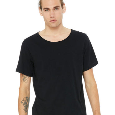 B3014 Bella + Canvas Men's Jersey Raw Neck T-Shirt