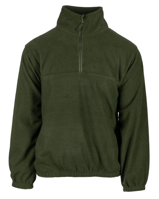 B3052 Burnside Men's Quarter-Zip Polar Fleece Pullover