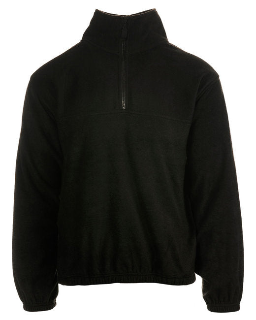 B3052 Burnside Men's Quarter-Zip Polar Fleece Pullover