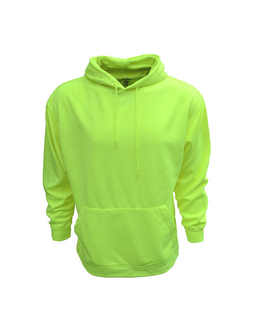 B309 Bright Shield Adult Performance Pullover Hood with Bonded Polar Fleece