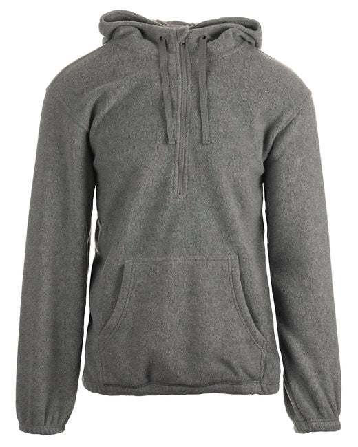 B3600 Burnside Mens' Polar Fleece Quarter-Zip Pullover