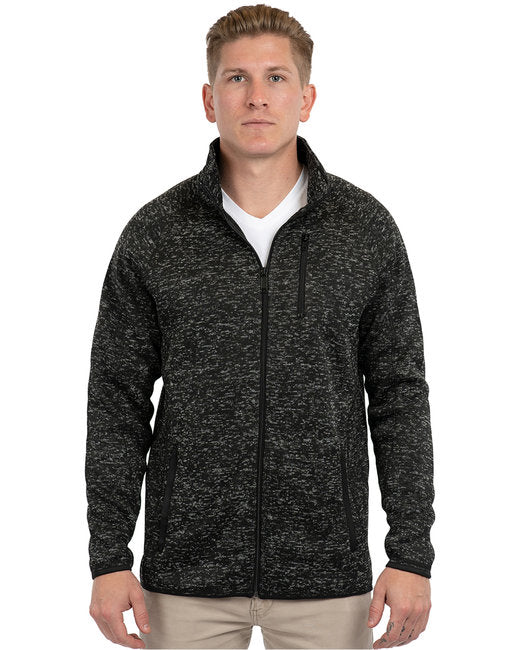 B3901 Burnside Men's Sweater Knit Jacket