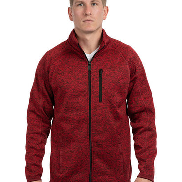 B3901 Burnside Men's Sweater Knit Jacket