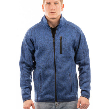 B3901 Burnside Men's Sweater Knit Jacket