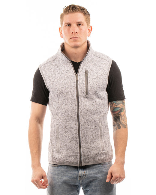 B3910 Burnside Men's Sweater Knit Vest
