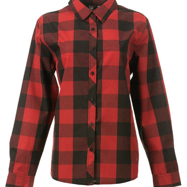 B5203 Burnside Ladies' Buffalo Plaid Woven Shirt