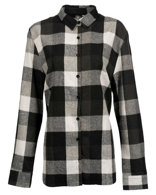 B5215 Burnside Ladies' Boyfriend Flannel