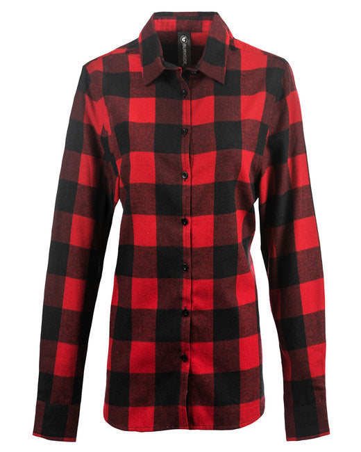 B5215 Burnside Ladies' Boyfriend Flannel