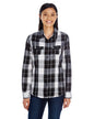 B5222 Burnside Ladies' Long-Sleeve Plaid Pattern Woven Shirt