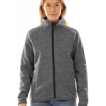 B5901 Burnside Ladies' Sweater Knit Jacket