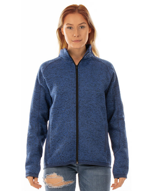 B5901 Burnside Ladies' Sweater Knit Jacket