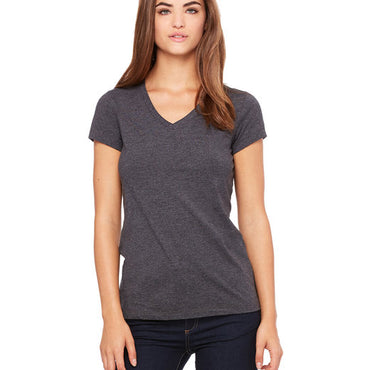 B6005 Bella + Canvas Ladies' Jersey Short-Sleeve V-Neck T-Shirt