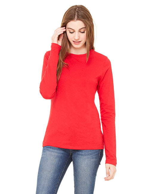 B6500 Bella + Canvas Ladies' Jersey Long-Sleeve T-Shirt