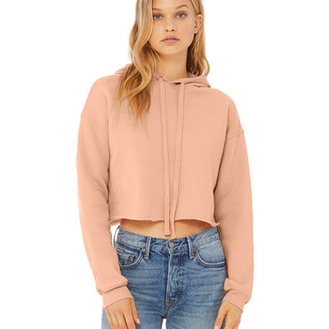 B7502 Bella + Canvas Ladies' Cropped Fleece Hoodie