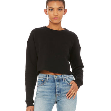 B7503 Bella + Canvas Ladies' Cropped Fleece Crew