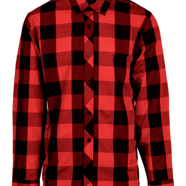 B8203 Burnside Men's Buffalo Plaid Woven Shirt